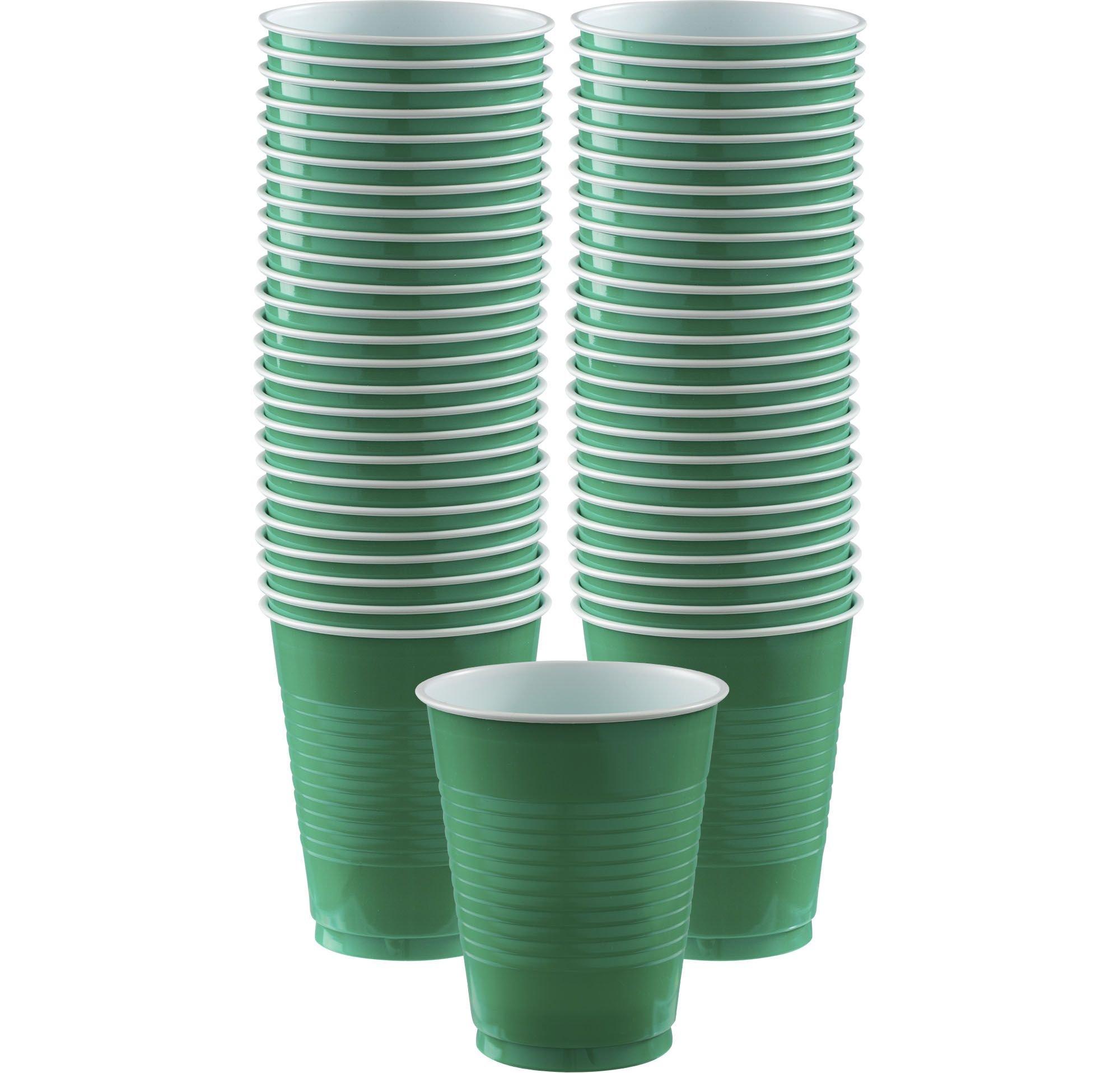 Plastic Cups. 18oz. 50ct. Assorted Colors - Image 10
