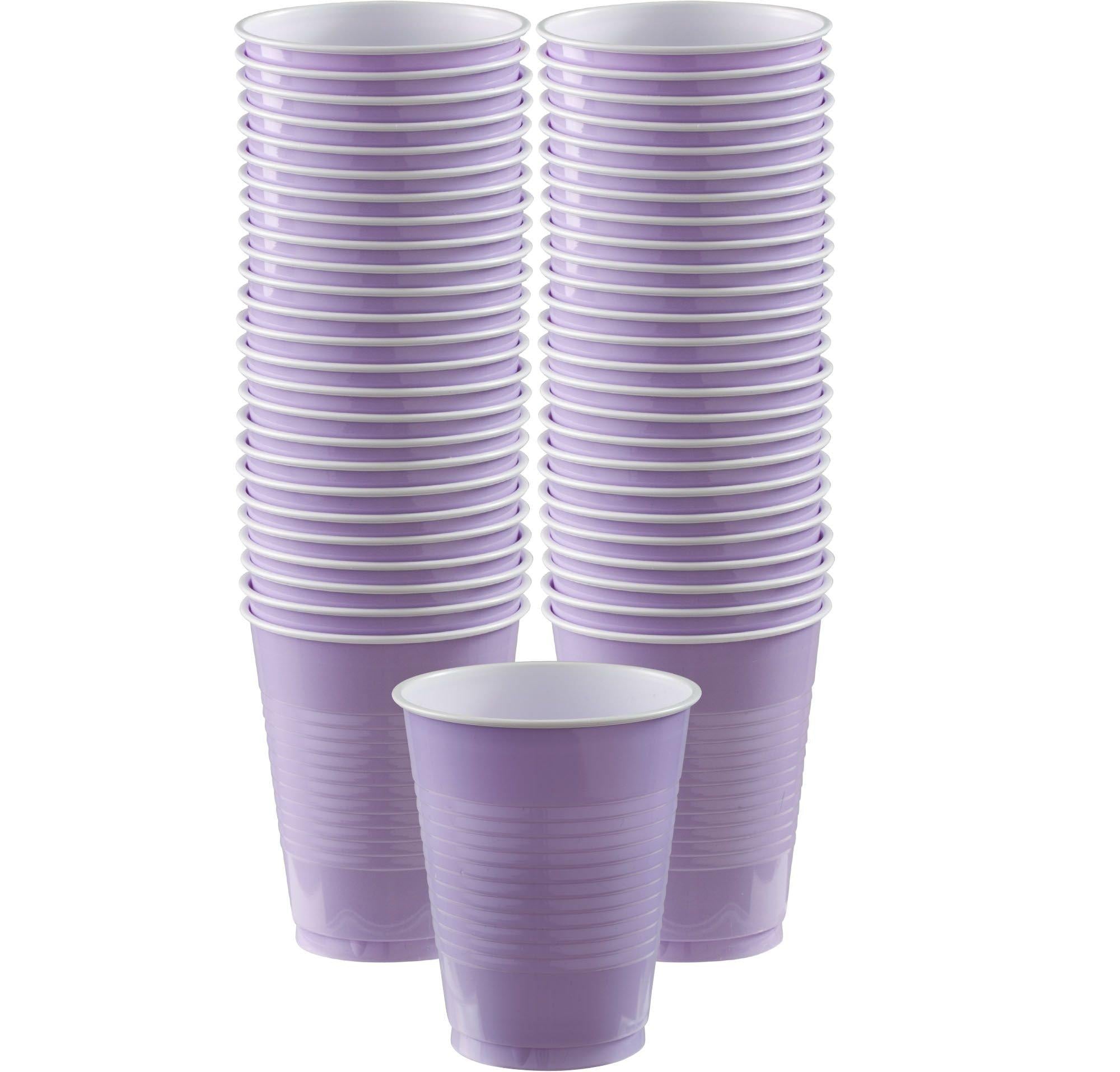 Plastic Cups. 18oz. 50ct. Assorted Colors - Image 22