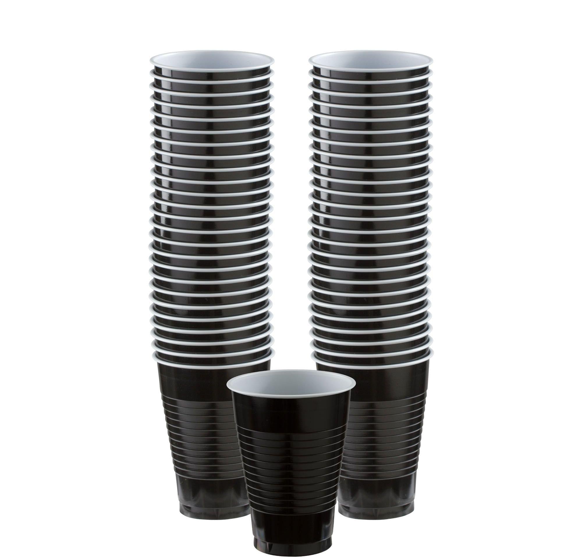 Plastic Cups. 12oz. 50ct. Assorted Colors - Image 2