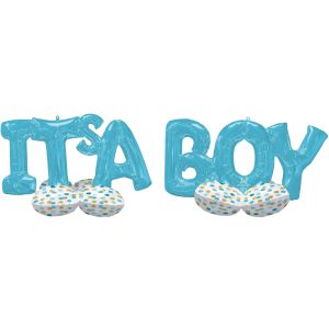 AirLoonz Its a Balloon Phrase Yard Decoration Kit. Assorted Colors