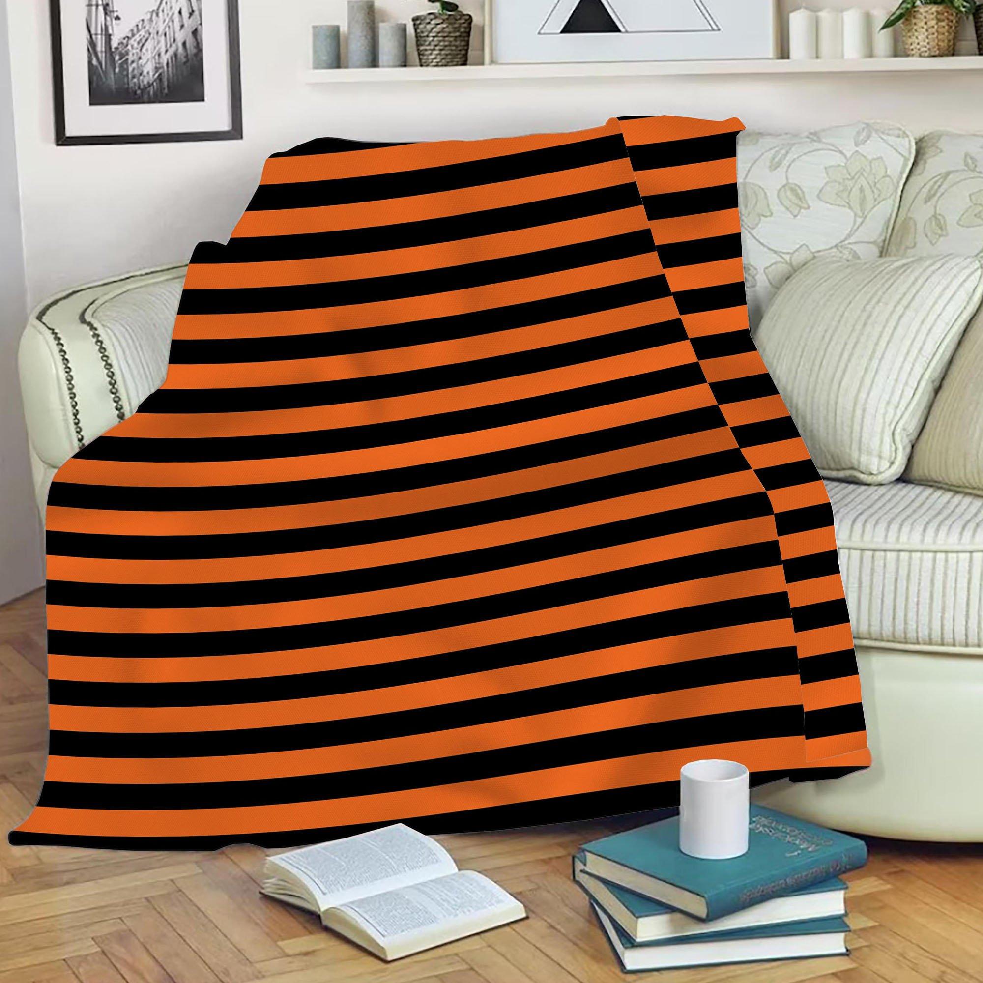 Halloween Fleece Blanket. 60in x 50in. Assorted Colors - Image 4