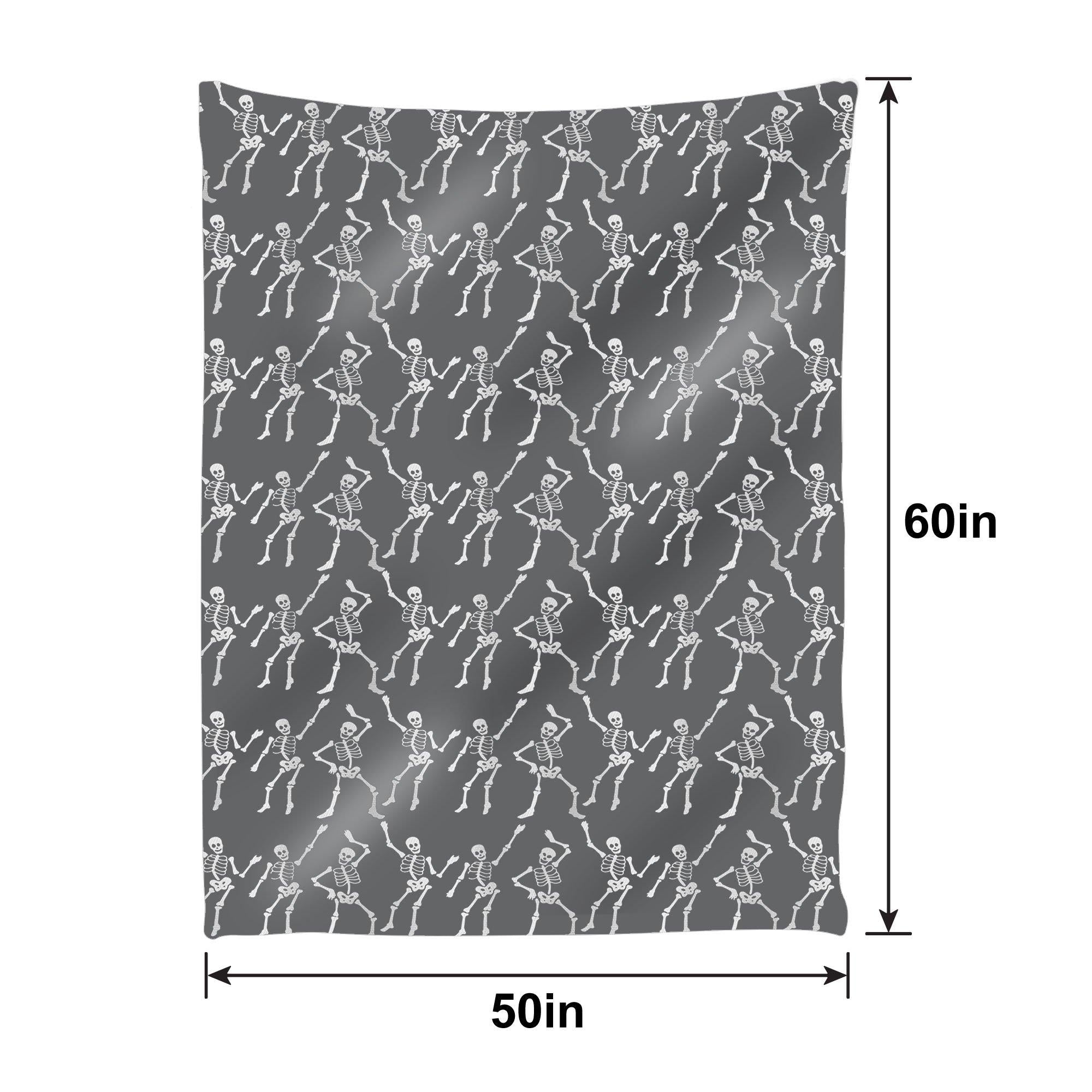Halloween Fleece Blanket. 60in x 50in. Assorted Colors - Image 9