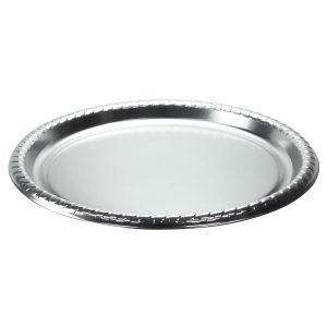 Round Plastic Tray. 15.5in. 3ct. Assorted Colors