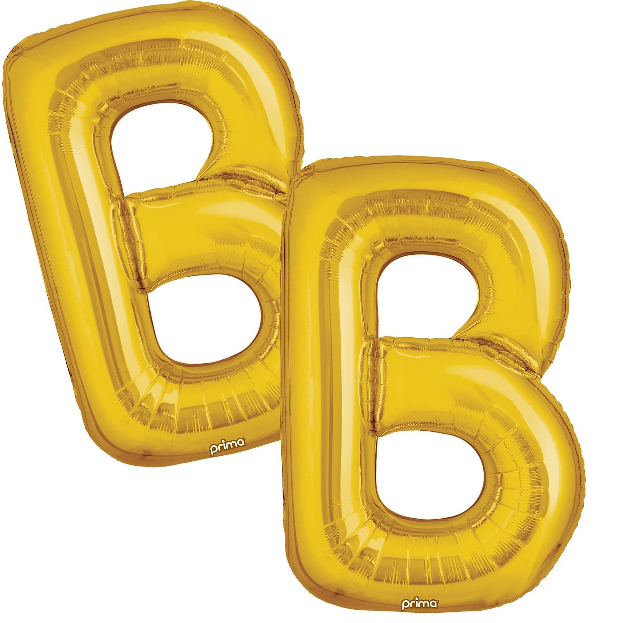 16in Air-Filled Letter (A-Z) Balloons. 2ct. Assorted Colors - Image 3