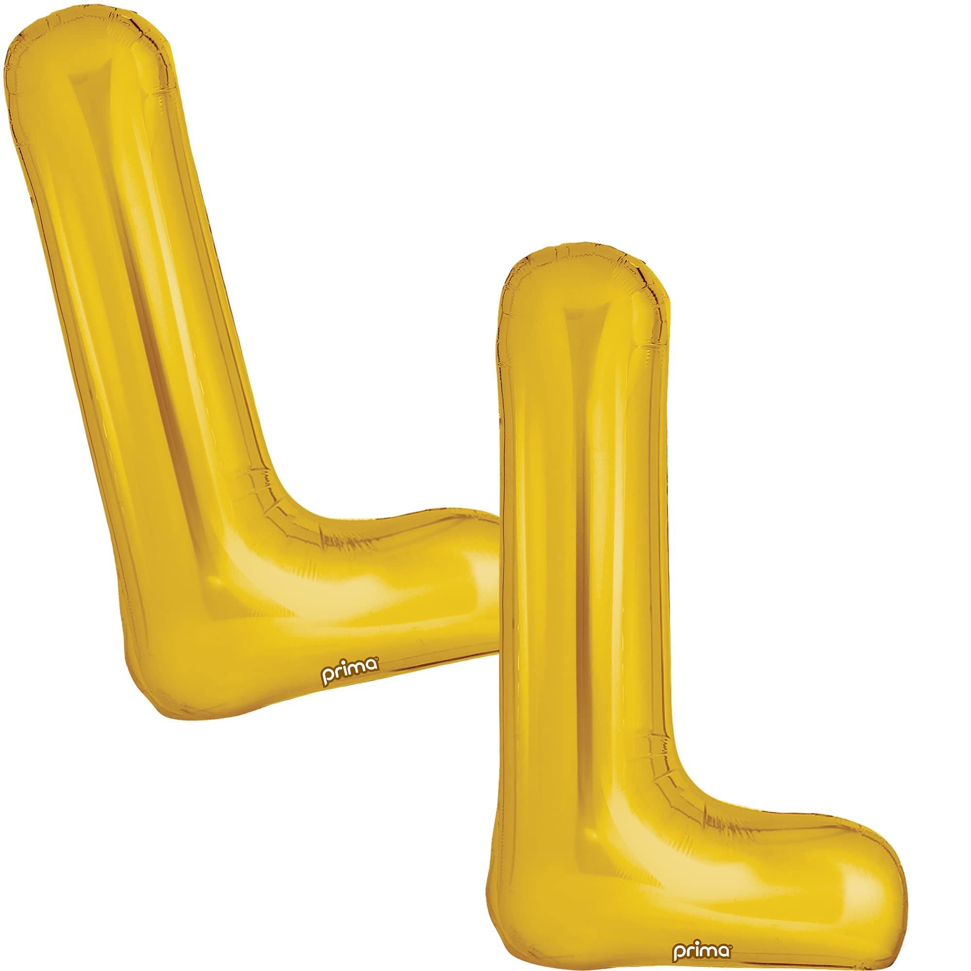 16in Air-Filled Letter (A-Z) Balloons. 2ct. Assorted Colors - Image 13