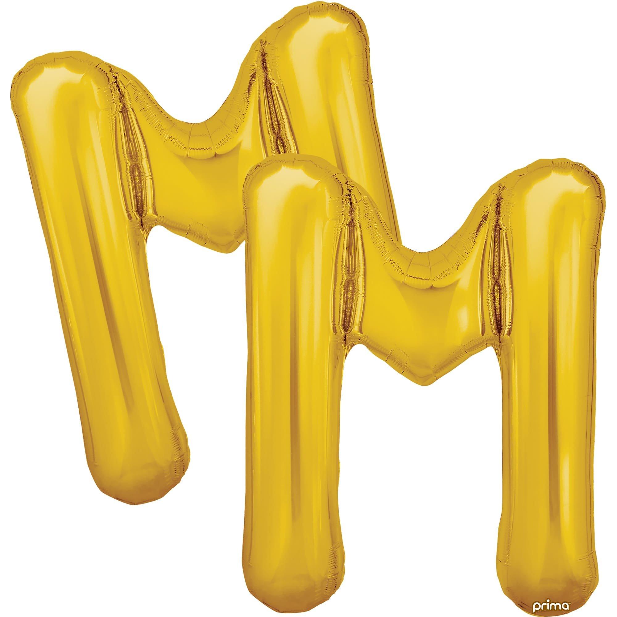 16in Air-Filled Letter (A-Z) Balloons. 2ct. Assorted Colors - Image 14