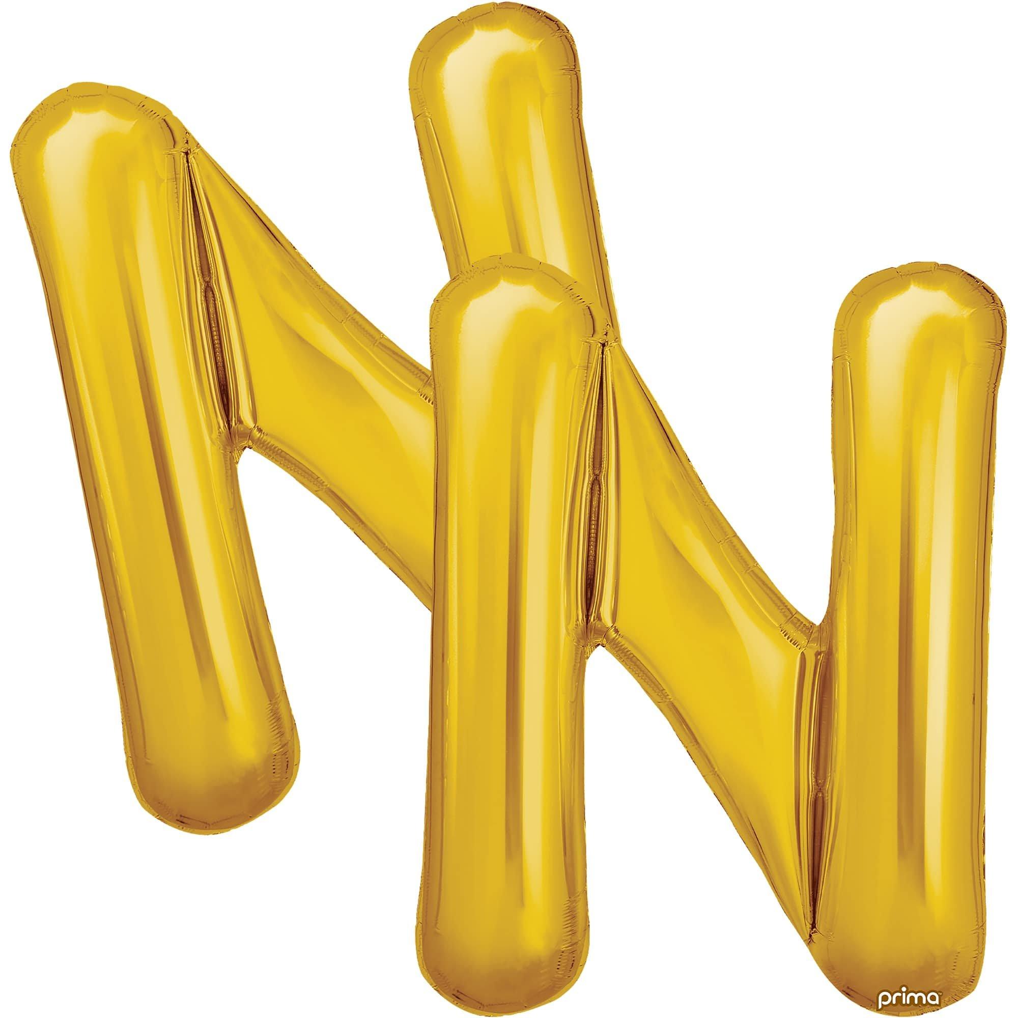 16in Air-Filled Letter (A-Z) Balloons. 2ct. Assorted Colors - Image 15