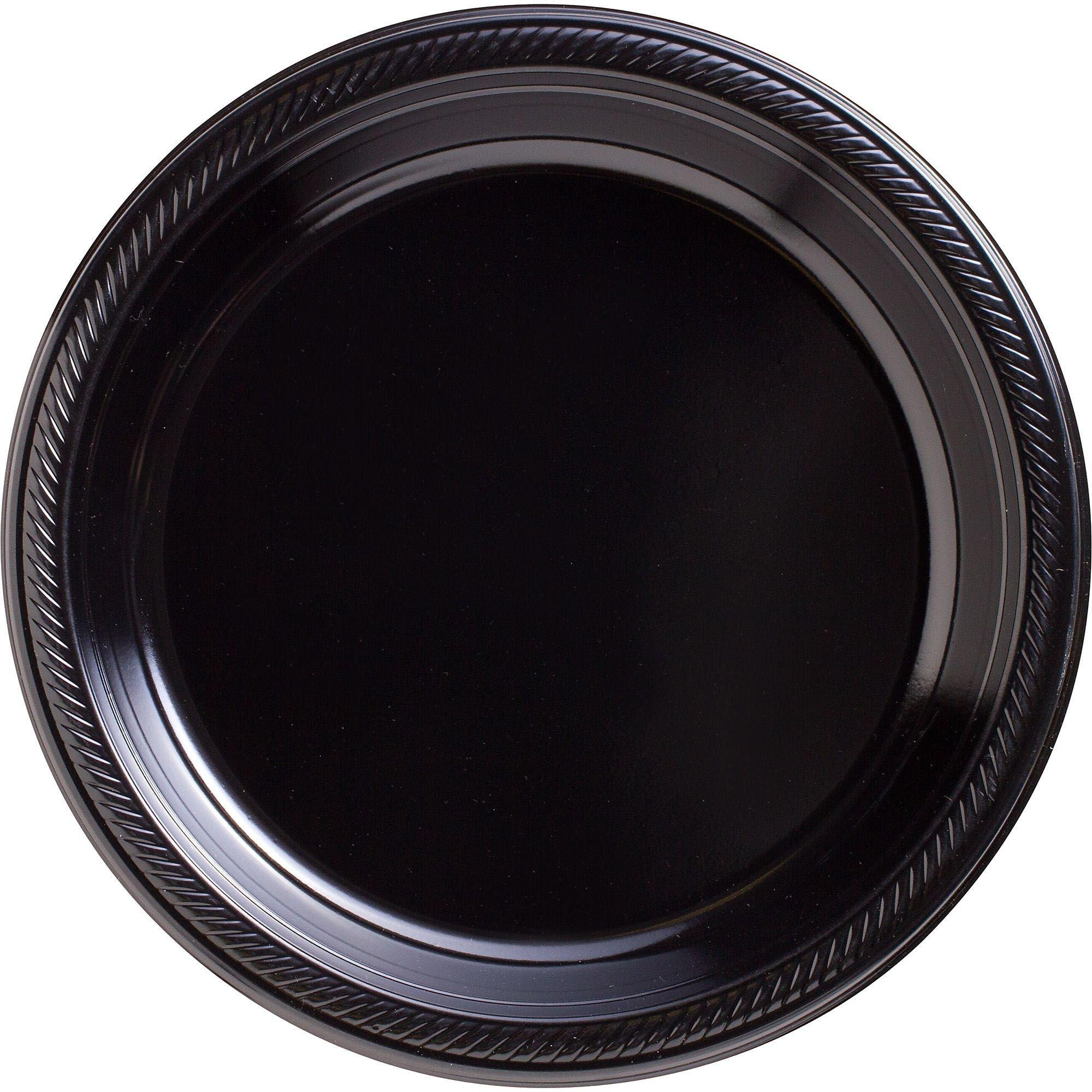 Plastic Dinner Plates. 10.25in. Assorted Colors. Multiple Counts - Image 5