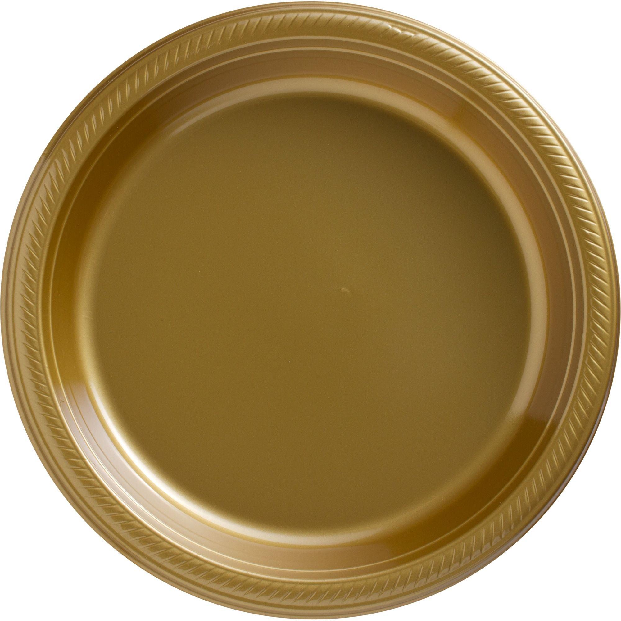 Plastic Dinner Plates. 10.25in. Assorted Colors. Multiple Counts - Image 28