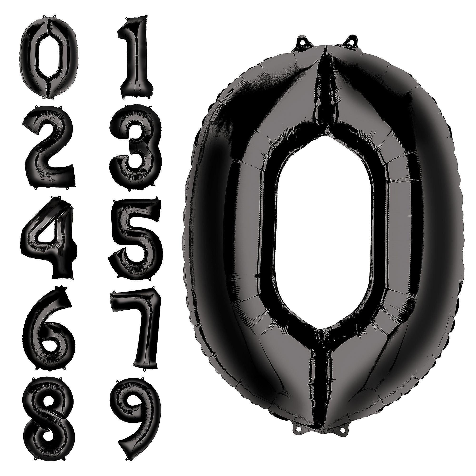 34in Number (0-9) Balloon. Assorted Colors - Image 4