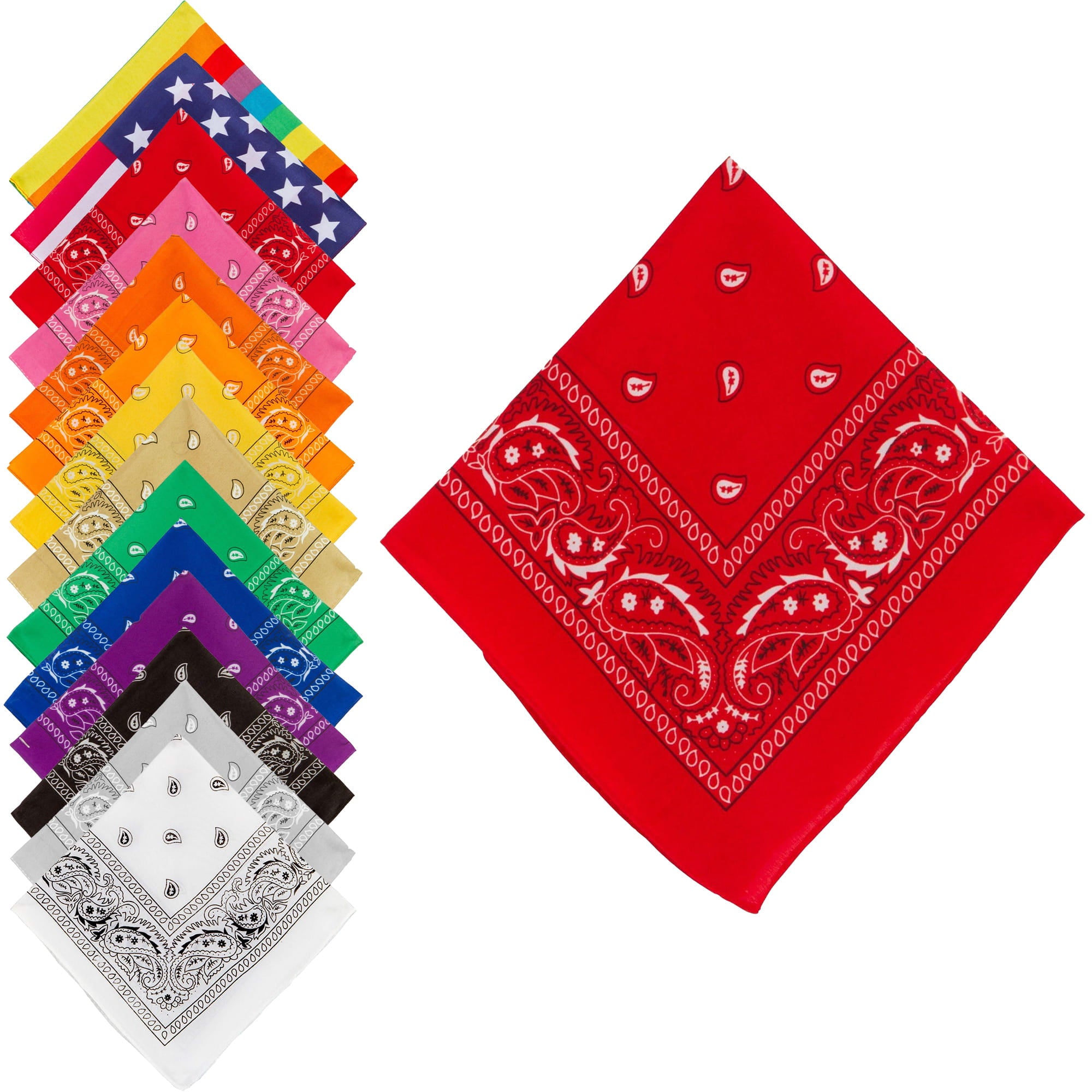 Classic Bandana. 20in. Assorted Colors