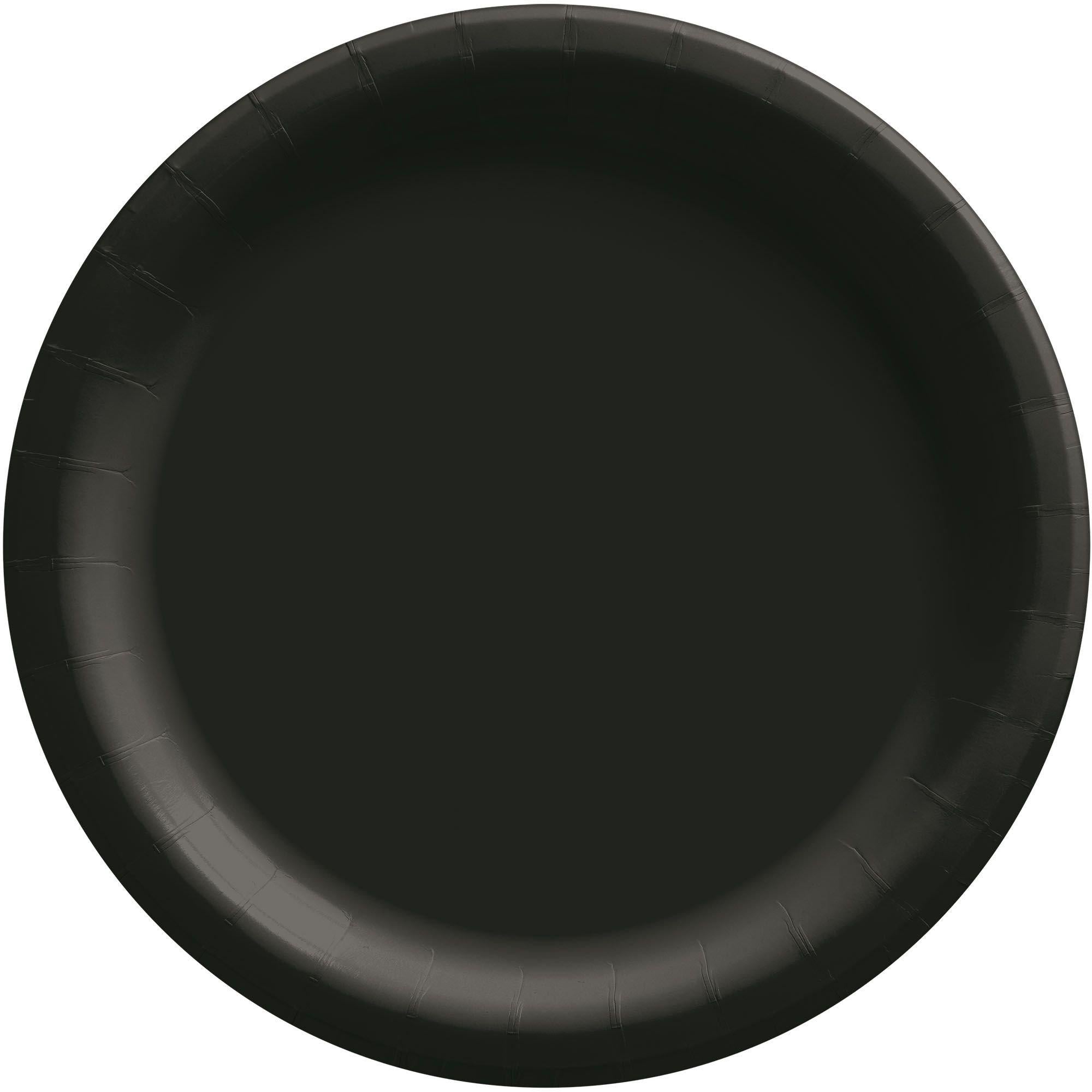 Extra Sturdy Paper Dinner Plates. 10in. Assorted Colors. Multiple Counts - Image 2