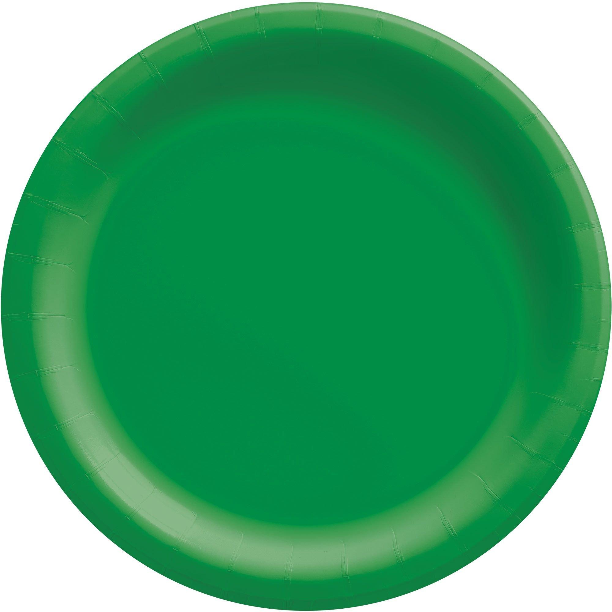 Extra Sturdy Paper Dinner Plates. 10in. Assorted Colors. Multiple Counts - Image 16