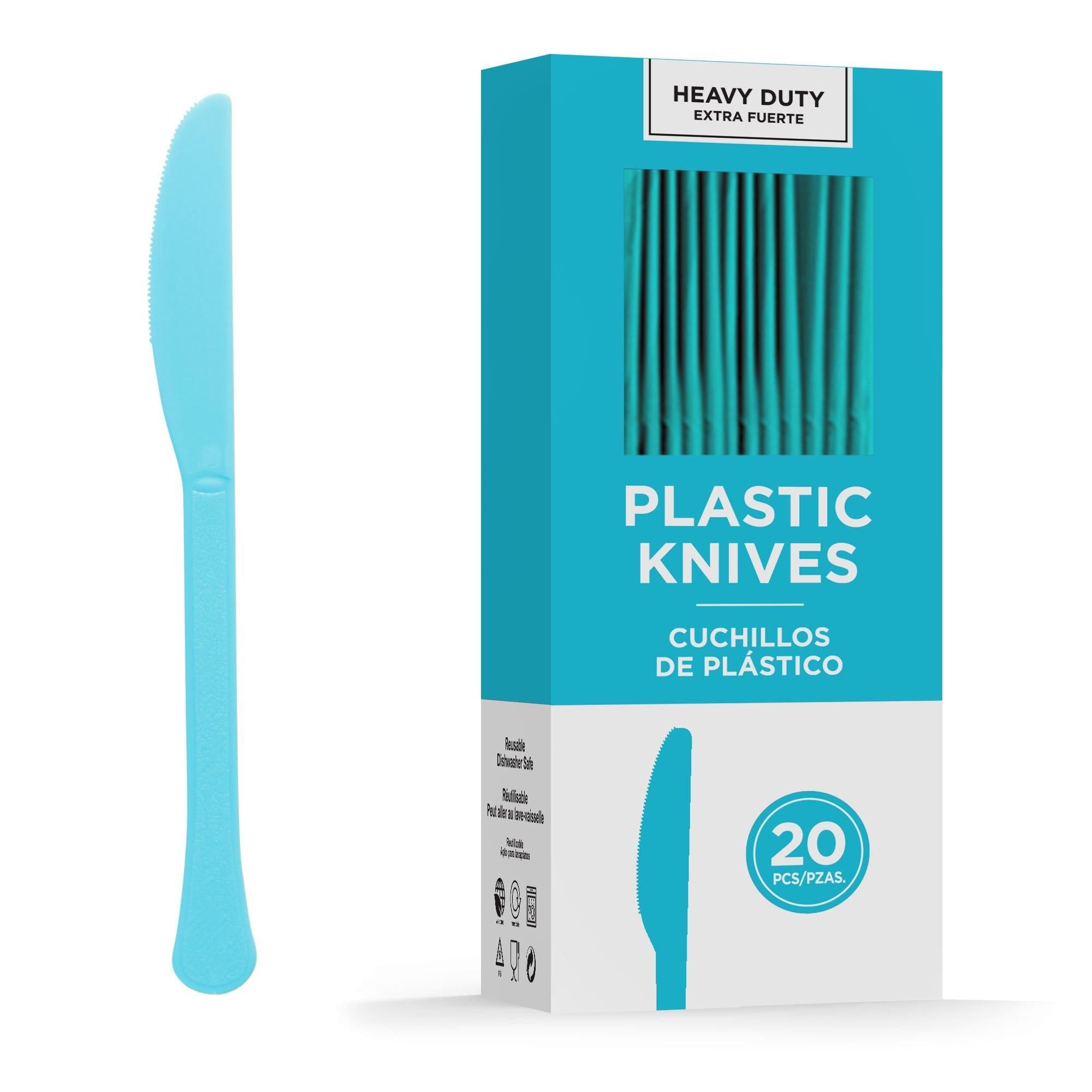 Premium Plastic Knives. Assorted Colors. Multiple Counts - Image 8