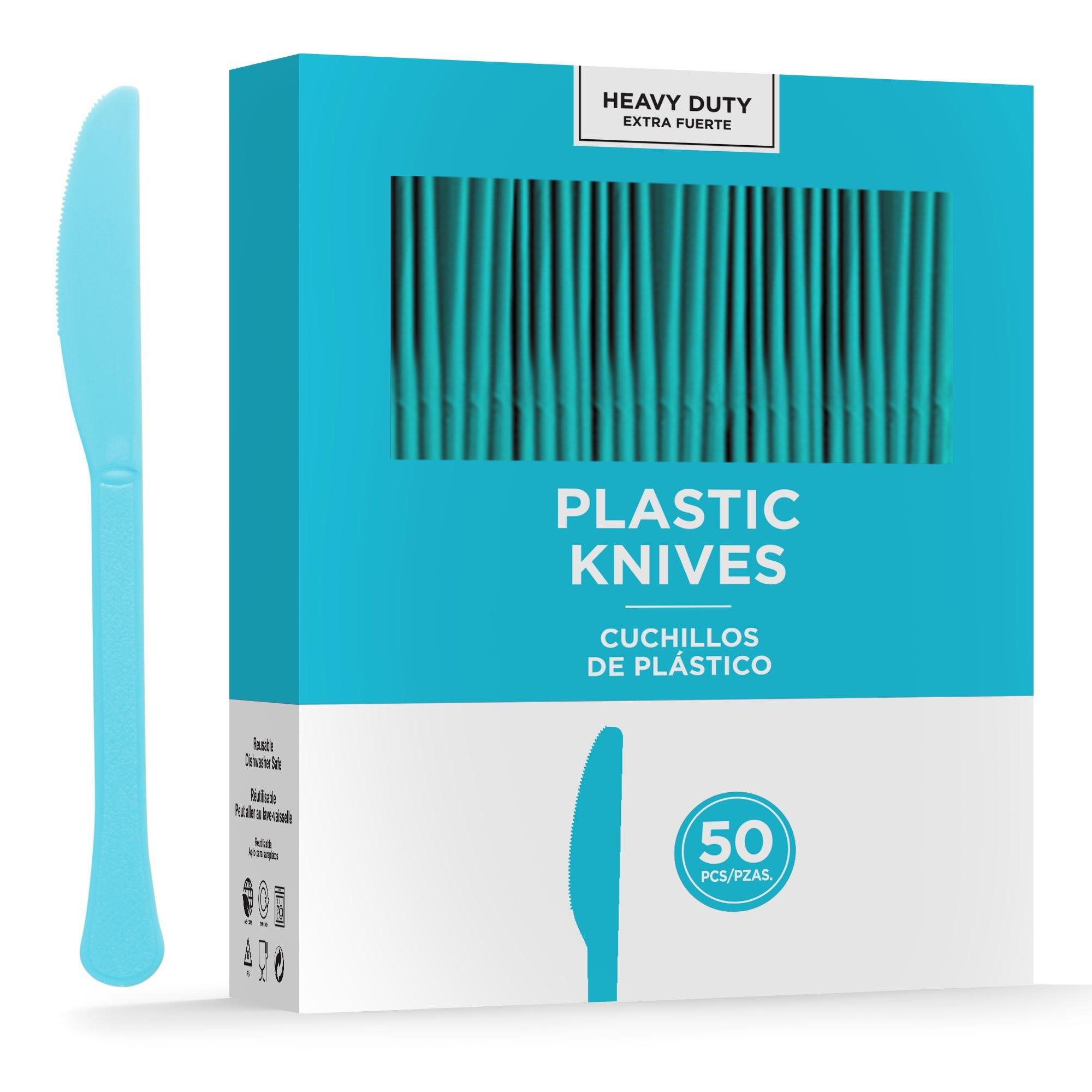 Premium Plastic Knives. Assorted Colors. Multiple Counts - Image 11
