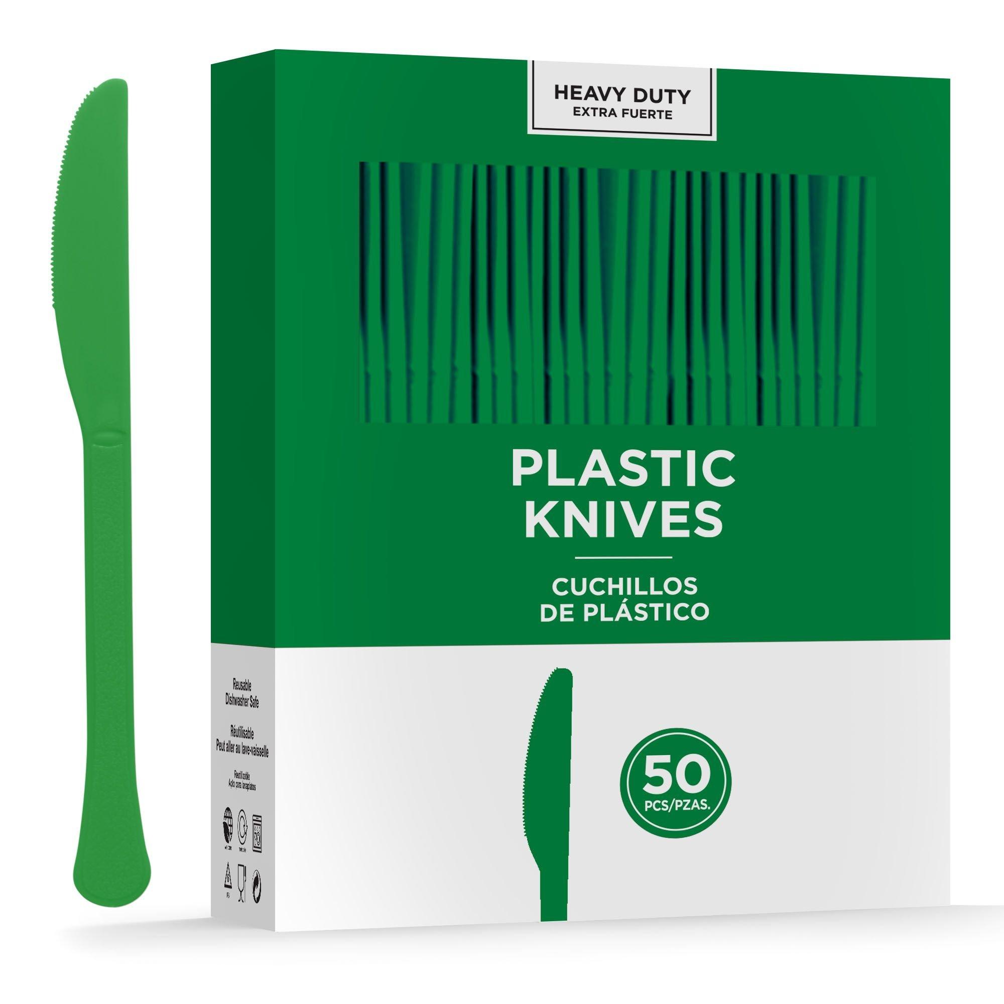 Premium Plastic Knives. Assorted Colors. Multiple Counts - Image 18