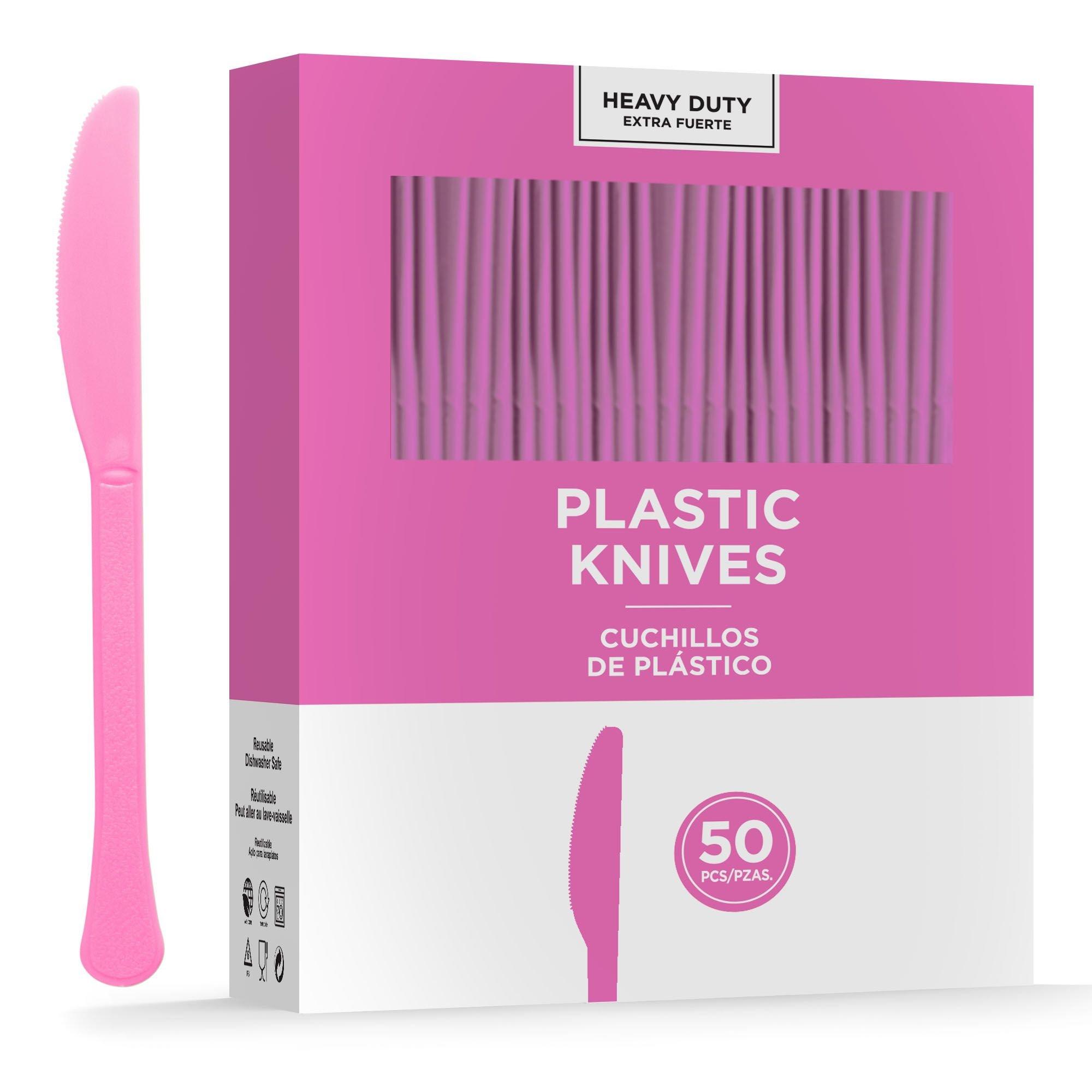 Premium Plastic Knives. Assorted Colors. Multiple Counts - Image 29