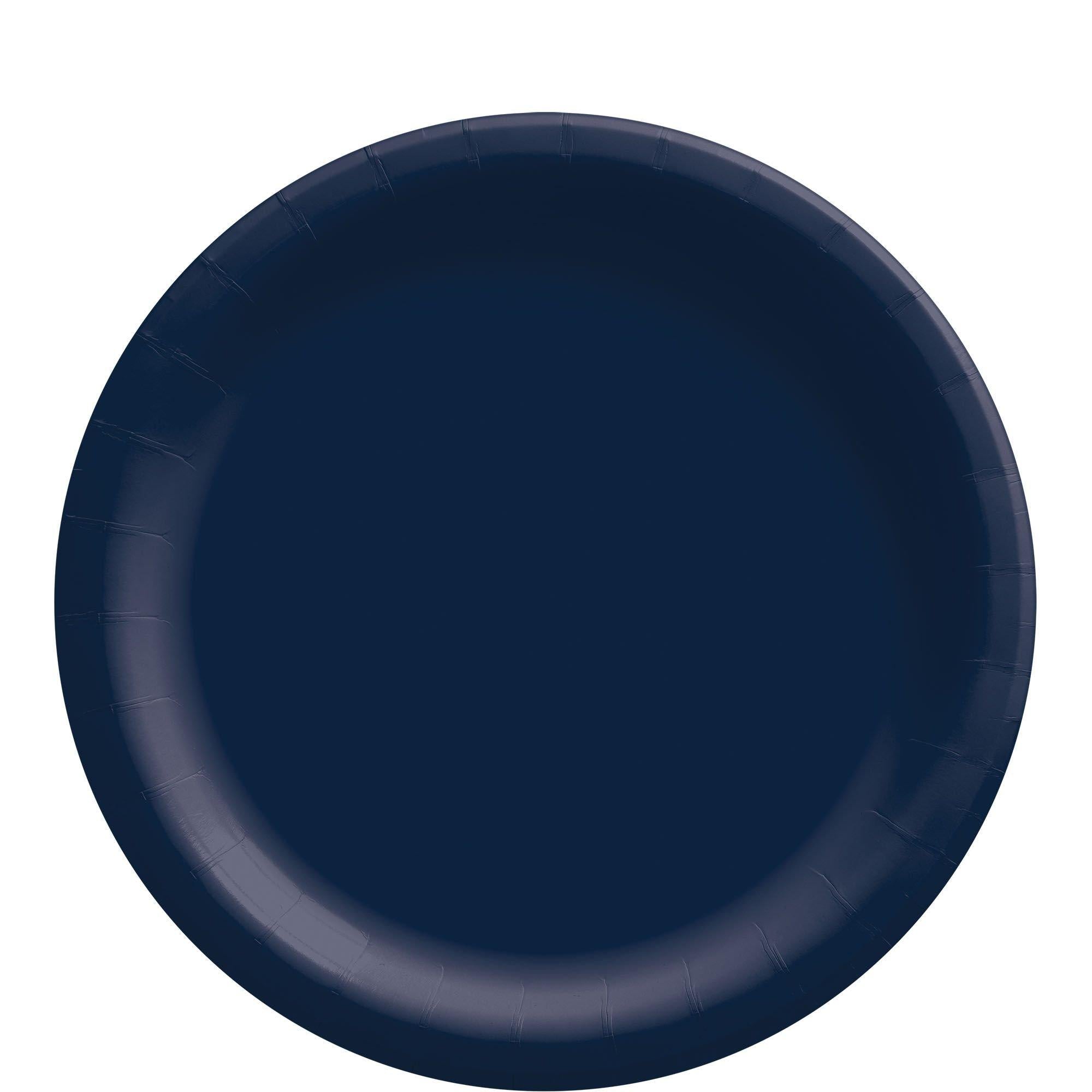 Extra Sturdy Paper Lunch Plates. 8.5in. Assorted Colors. Multiple Counts - Image 30