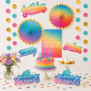 Digital Dream Decoration Kit. 12pc