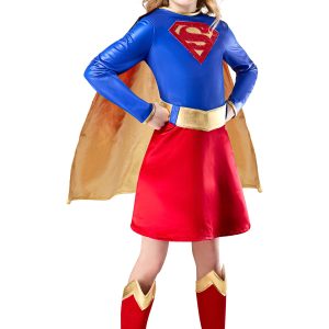Girls' Supergirl Classic Costume - Deluxe