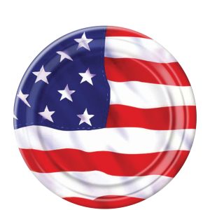Patriotic Plates. Assorted Options