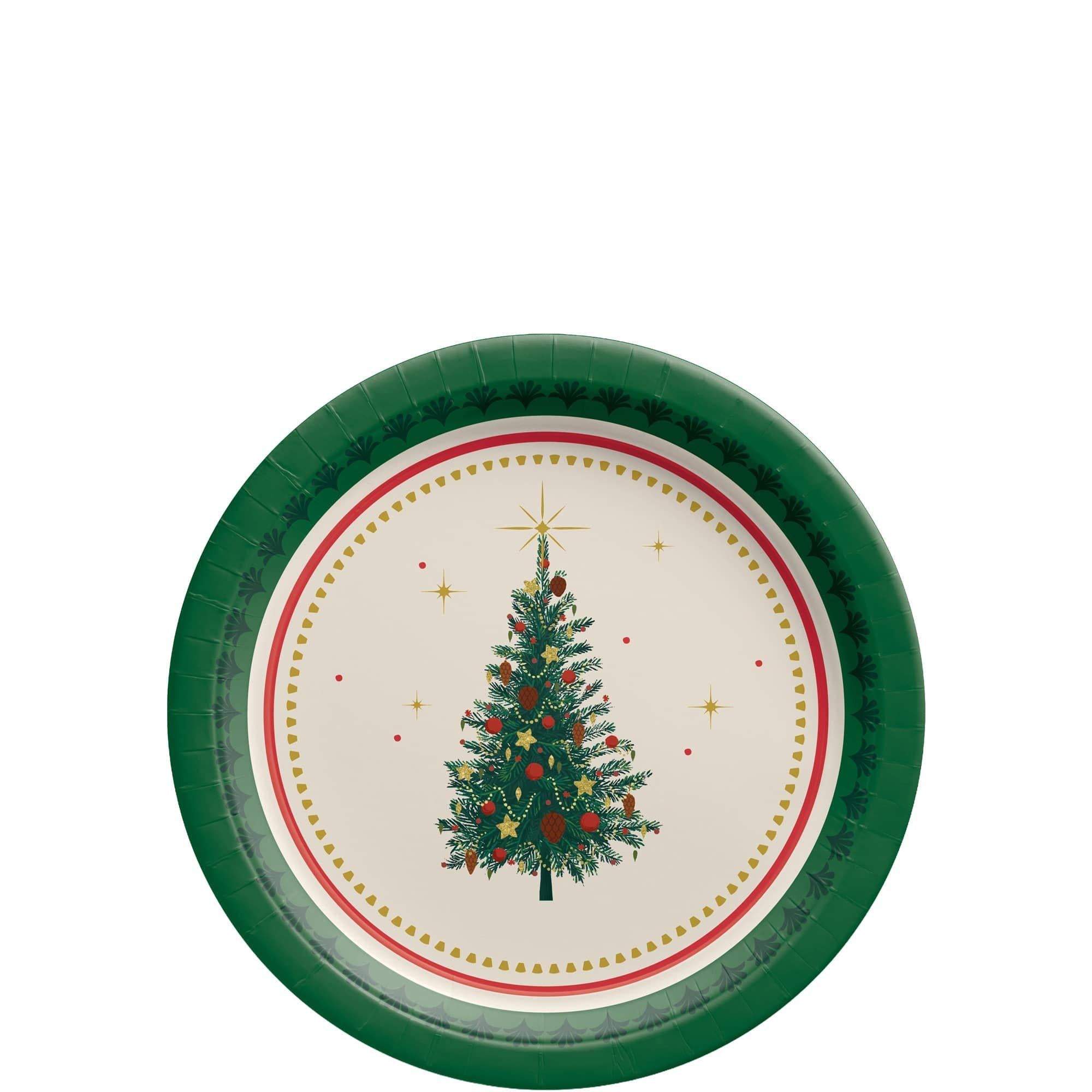 Elegant Evergreen Plate. 8ct. Assorted Options - Image 2