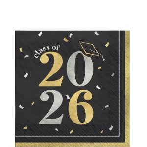 Class Dismissed Paper Beverage Napkins. 16ct. Assorted Options