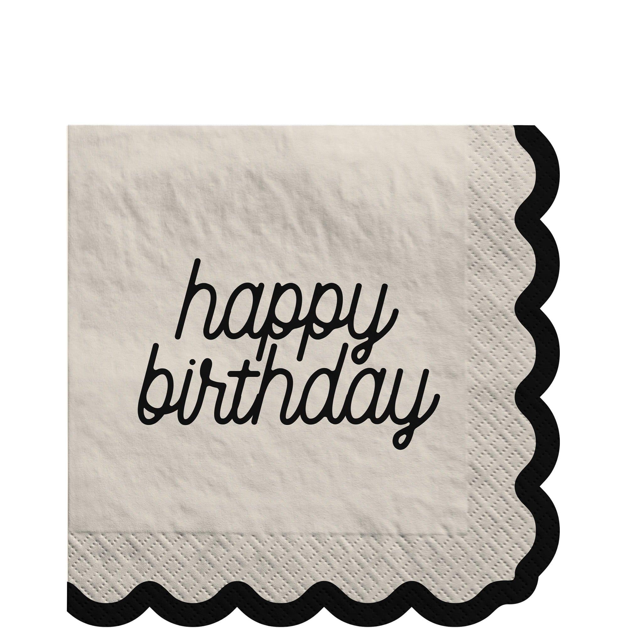Birthday Chic Napkins. 16ct. Assorted Options - Image 2