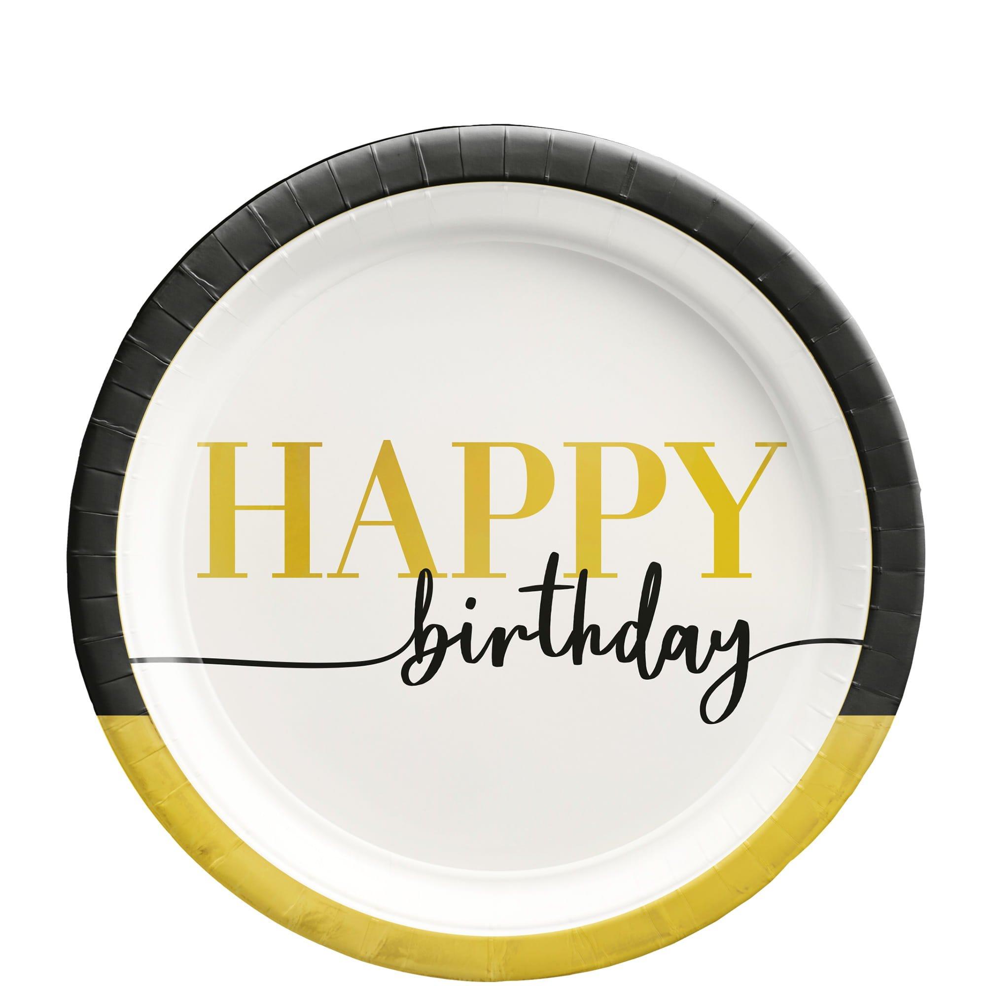 Party Of The Ages Paper Plate. 8ct. Assorted Options - Image 4