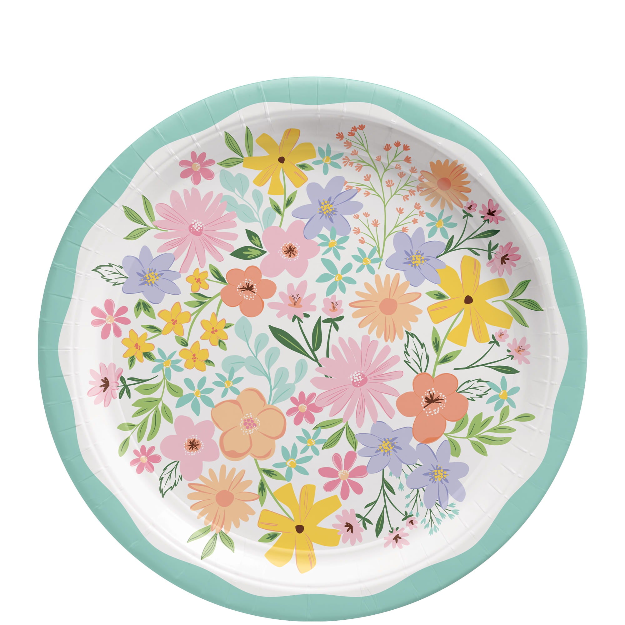 Springtime Blooms Paper Plates. 8ct. Assorted Options - Image 6