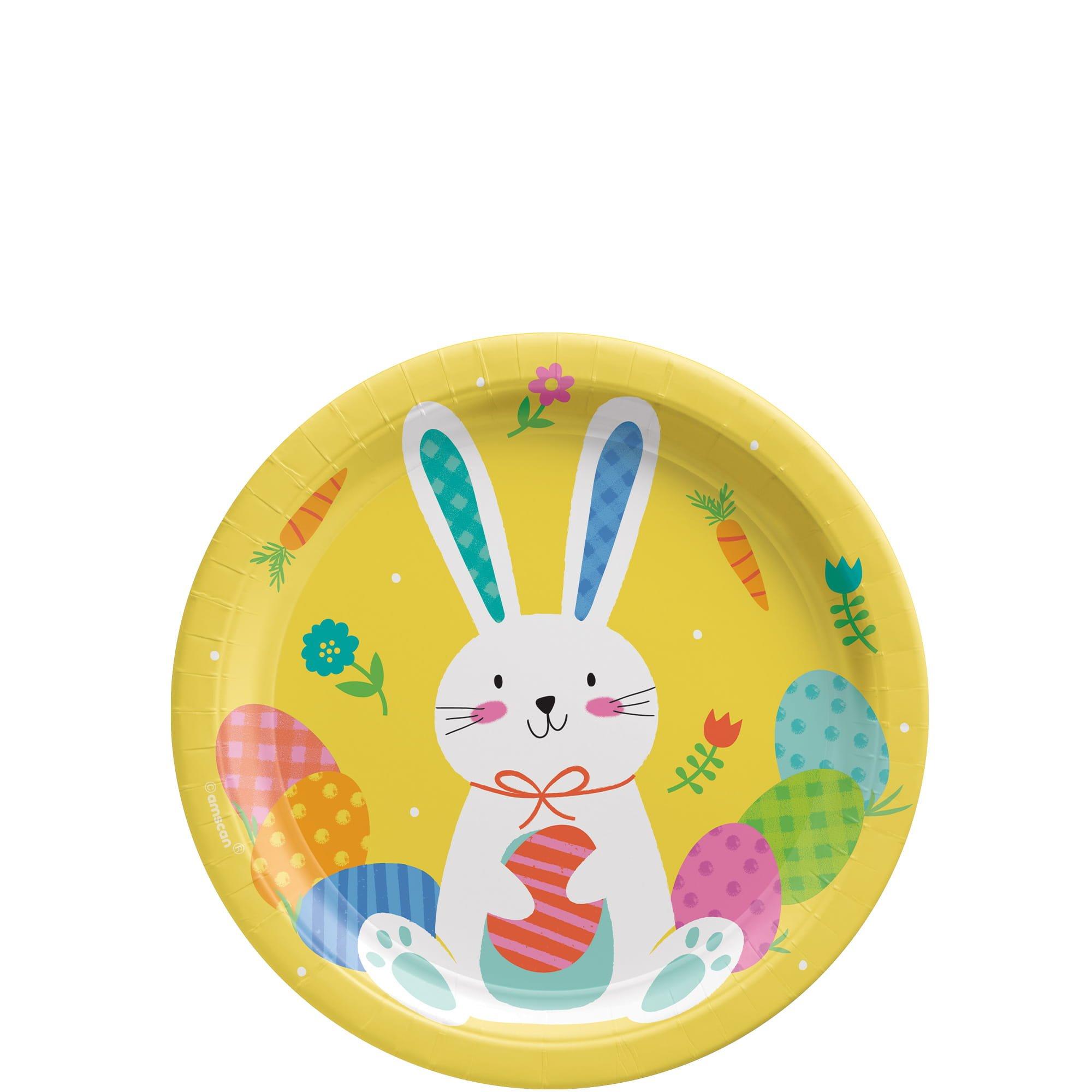 Funny Bunny Easter Paper Plates. 9in. 8ct. Assorted Options - Image 2