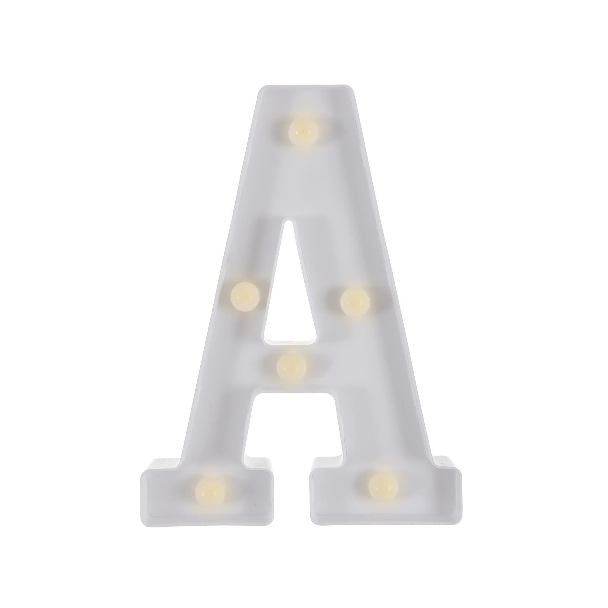Light-Up Standing Letter. 8.5in. Letter (A-Z) - Image 3