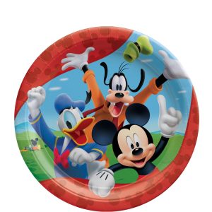 Mickey Mouse Clubhouse Paper Plate. 8ct. Assorted Options