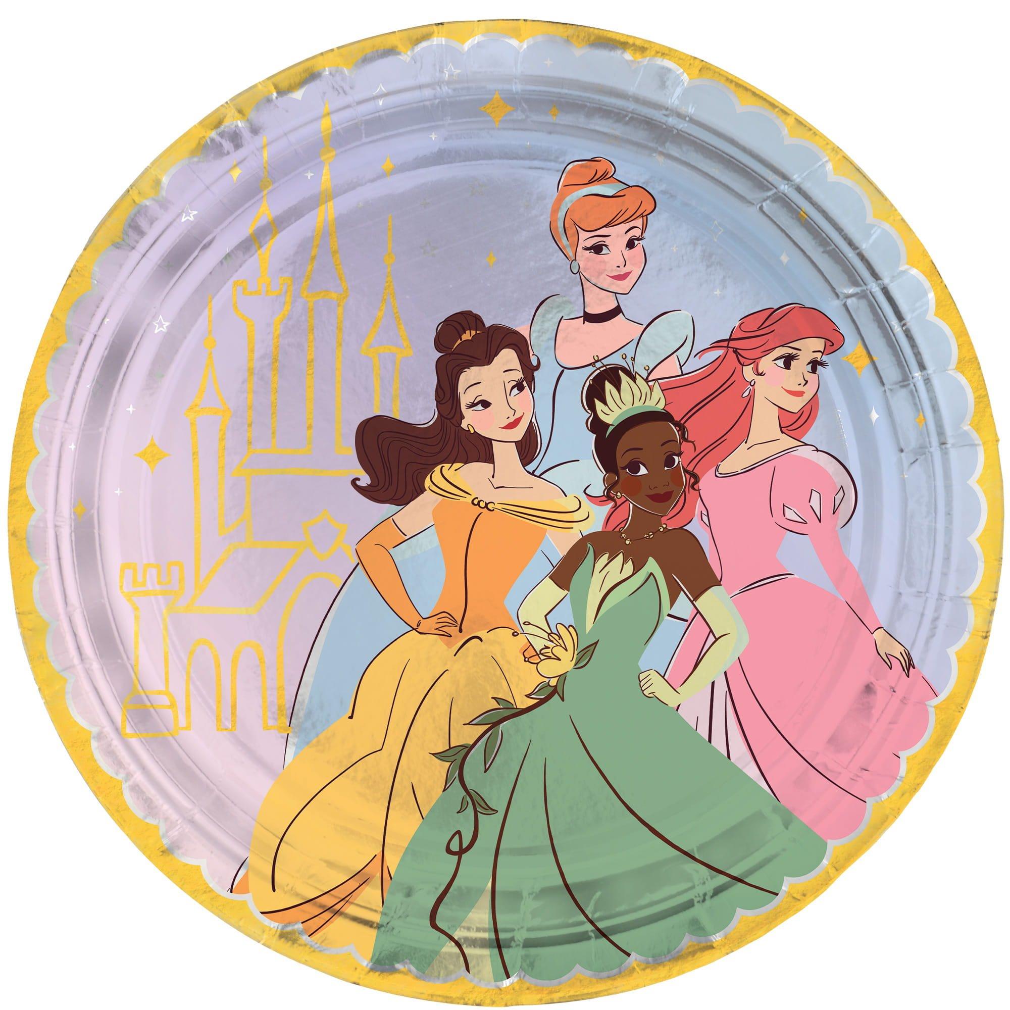 Disney Princess Once Upon A Time Paper Plates. 8ct. Assorted Options - Image 2
