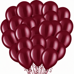 Maroon Latex Balloons. 11in. 100ct