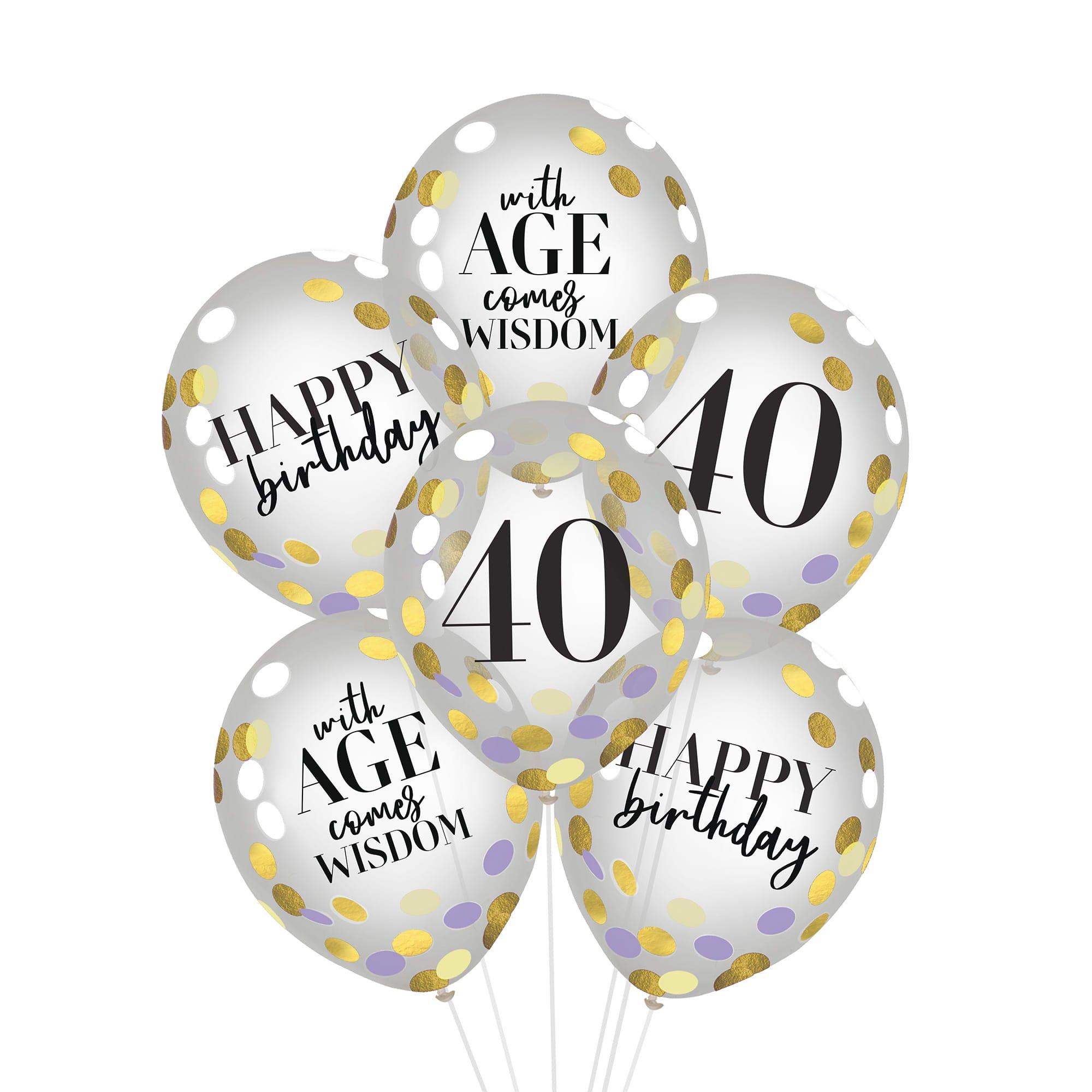Party of the Ages Birthday Party Supplies Kit. Ages 40. 50. 60. 70. 80 - Image 10