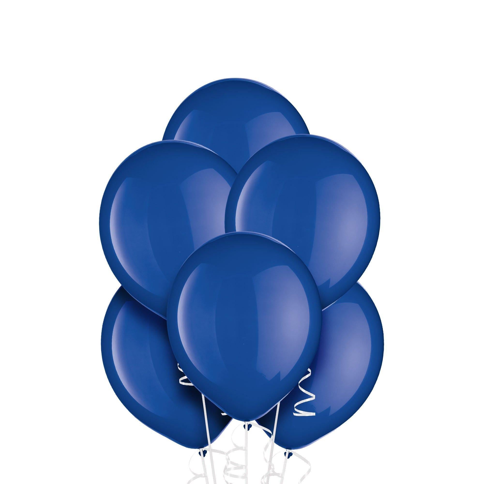 Royal Blue Latex Balloons. Assorted Options - Image 5
