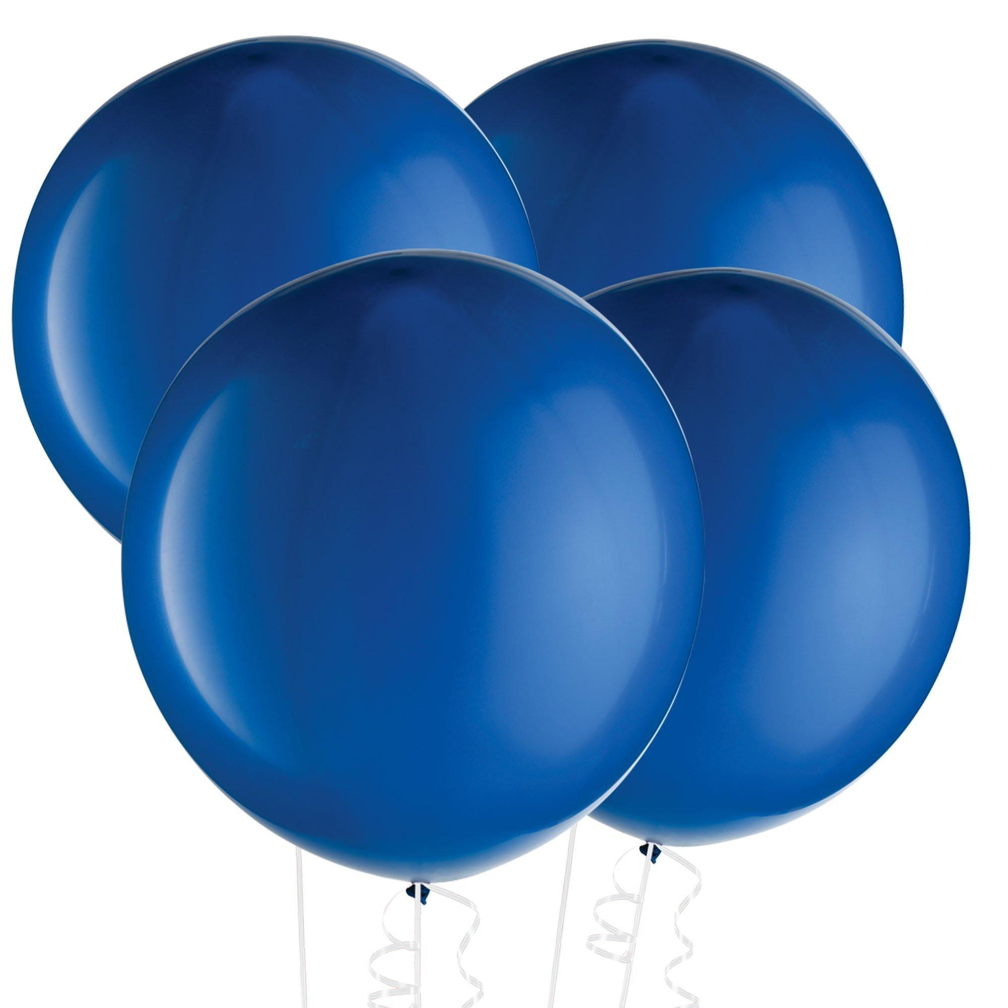 Royal Blue Latex Balloons. Assorted Options - Image 6