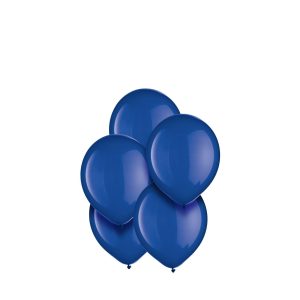 Royal Blue Latex Balloons. Assorted Options