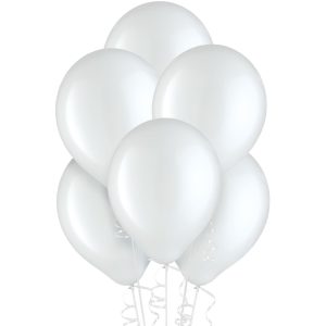 White Latex Balloons. Assorted Options