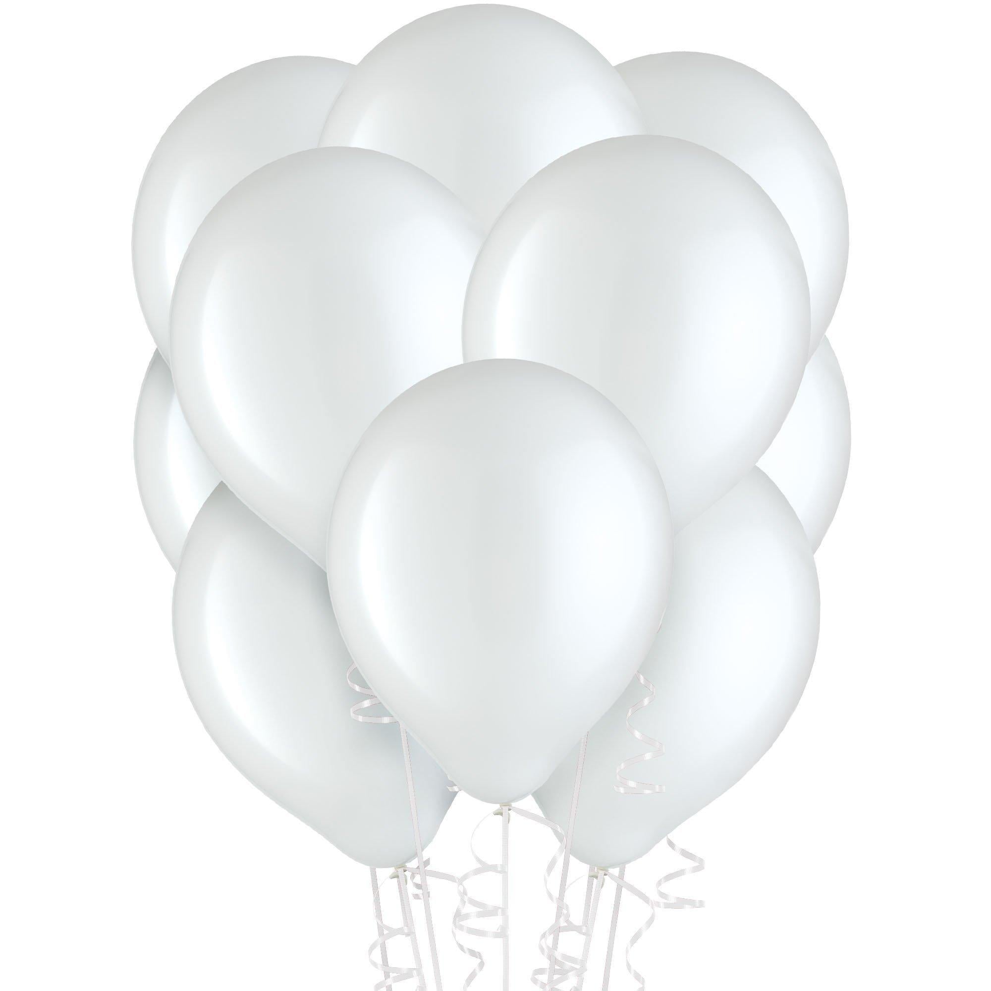 White Latex Balloons. Assorted Options - Image 5