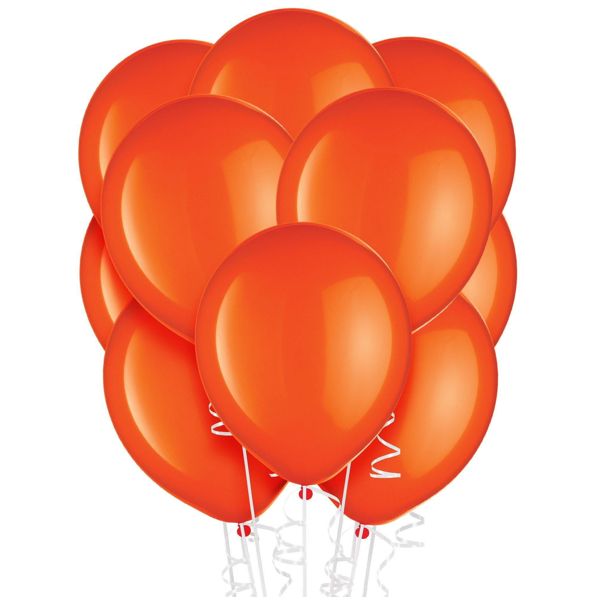 Orange Latex Balloons. Assorted Options - Image 4