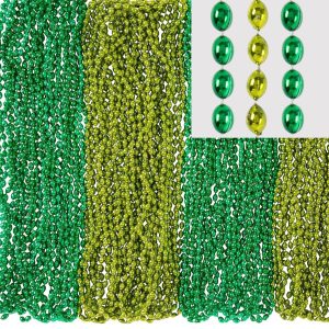 Green Bead Necklaces. Multiple Counts