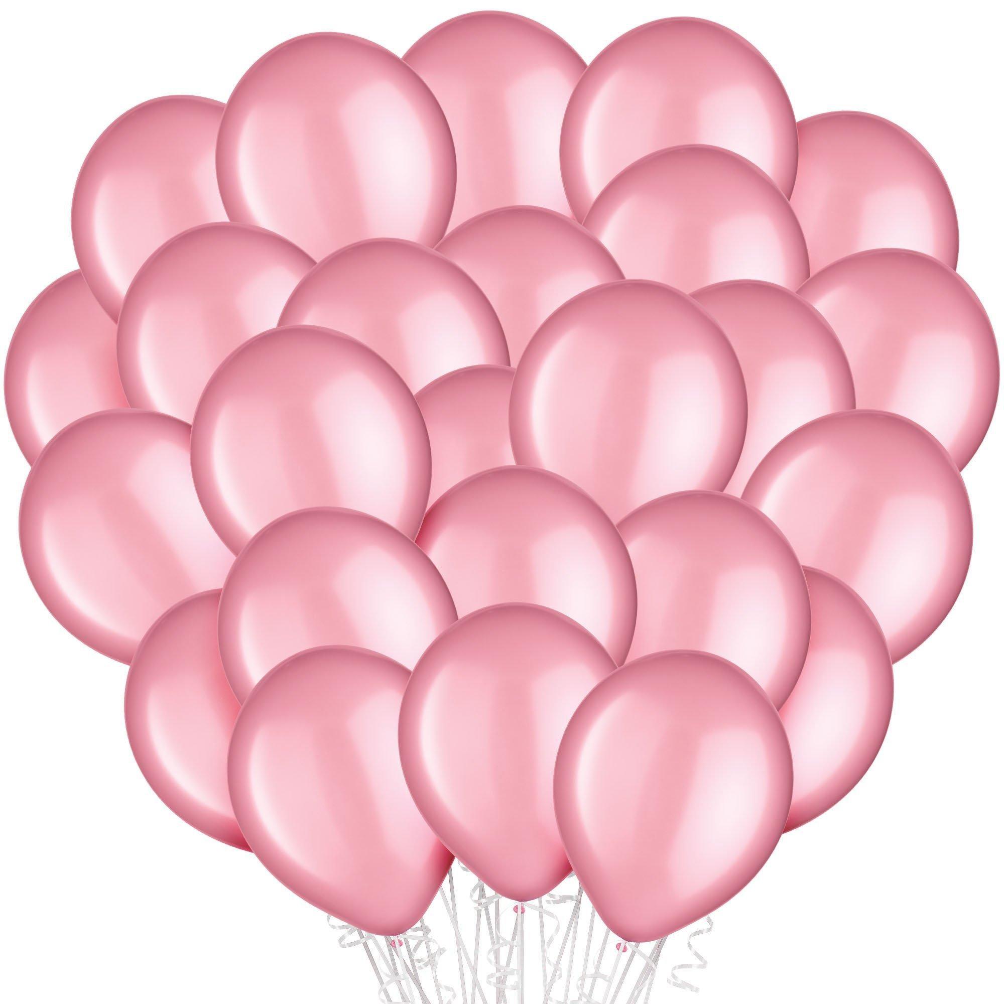 Pink Pearl Latex Balloons. Assorted Options - Image 2