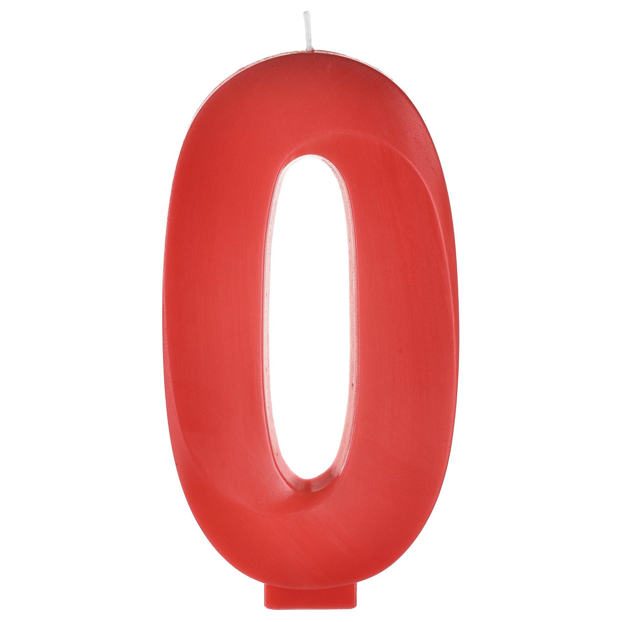 Faceted Number (0-9) Birthday Candle. 5.25in - Image 2