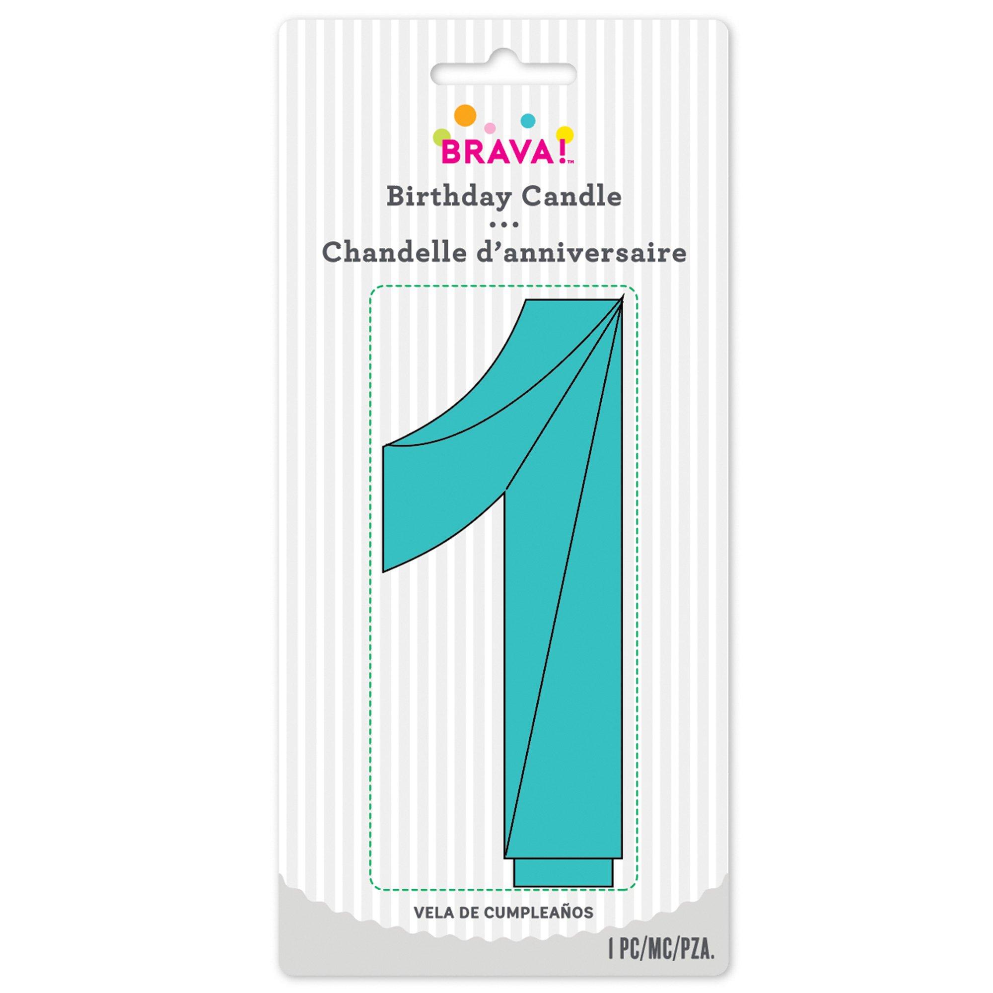 Faceted Number (0-9) Birthday Candle. 5.25in - Image 6