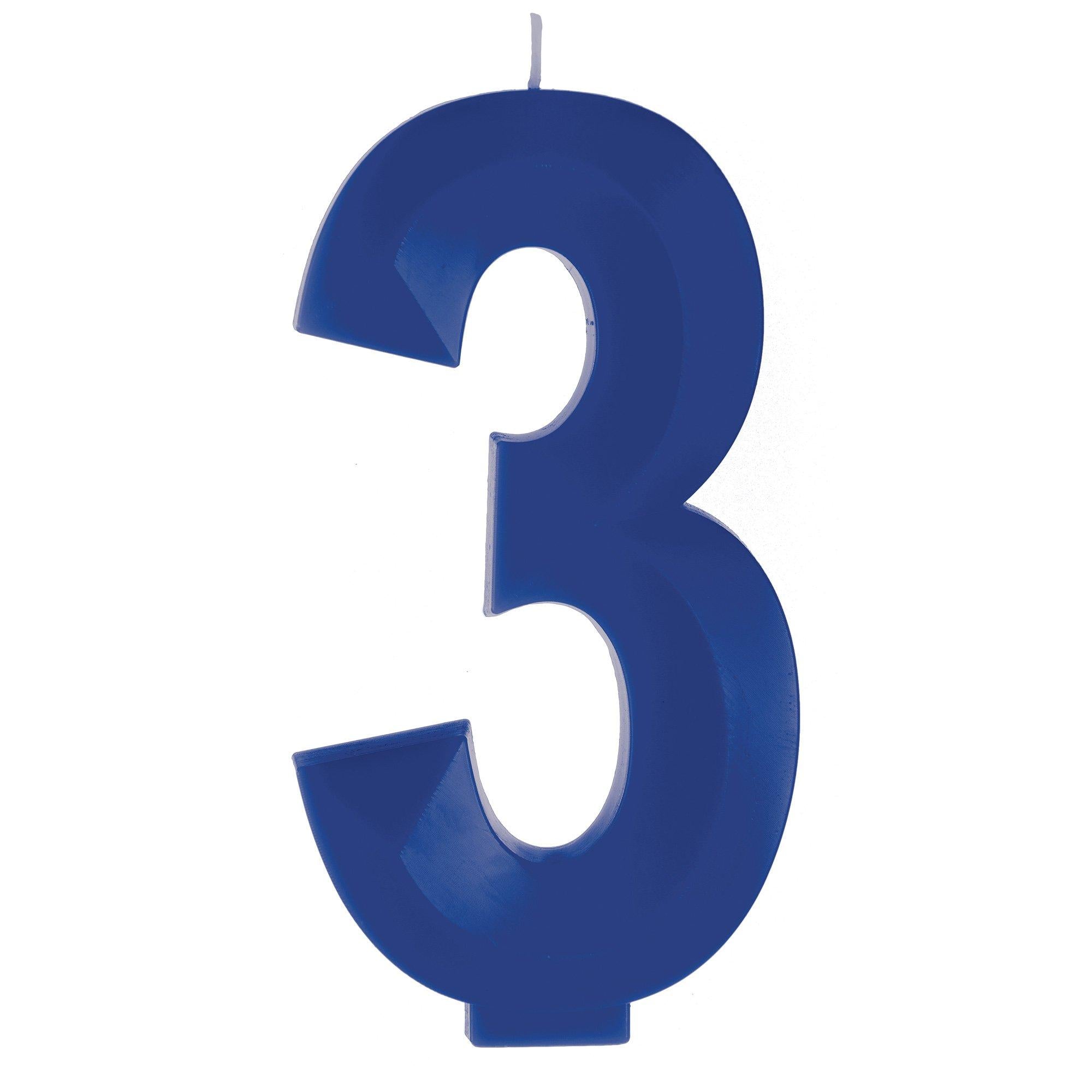 Faceted Number (0-9) Birthday Candle. 5.25in - Image 11