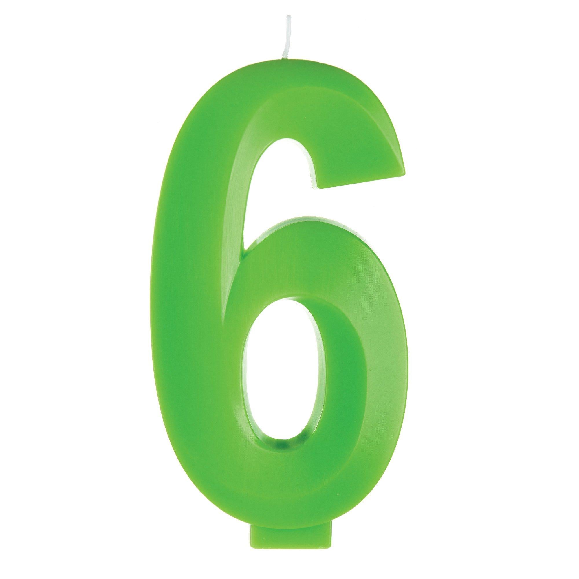 Faceted Number (0-9) Birthday Candle. 5.25in - Image 19
