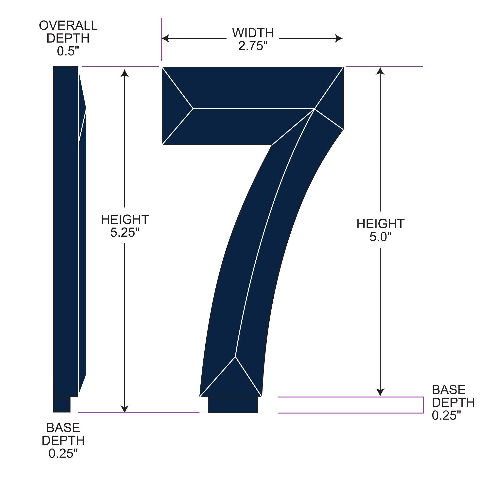 Faceted Number (0-9) Birthday Candle. 5.25in - Image 23