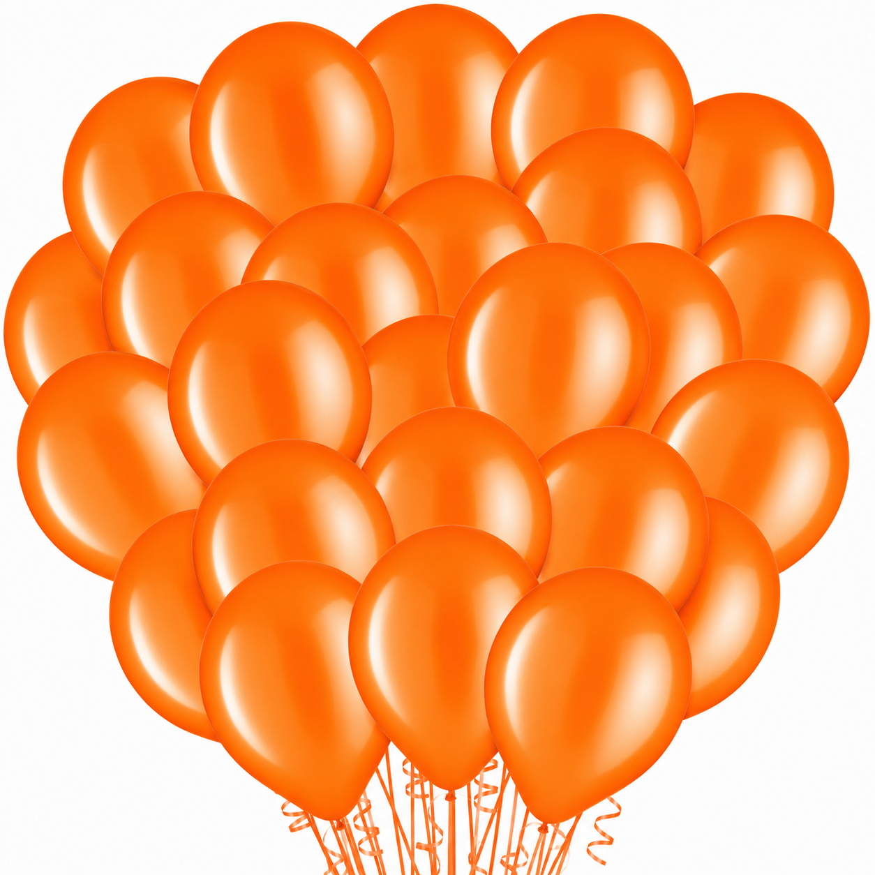 Orange Latex Balloons. 11in. 100ct